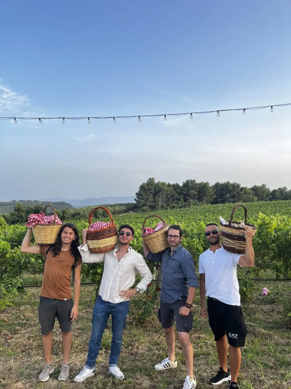 Picnic — relaxing afternoons with the digital nomad community in the Italian countryside